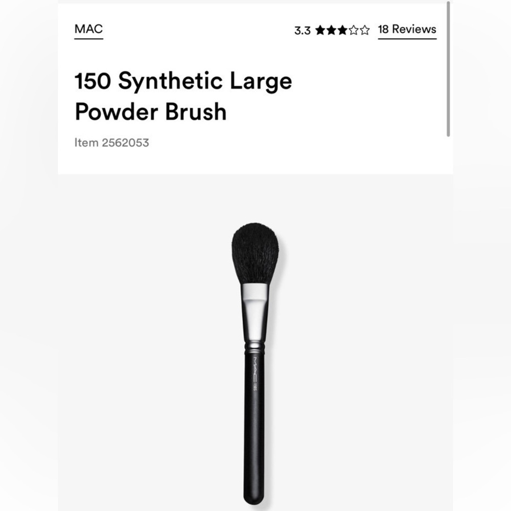 MAC 150 brush